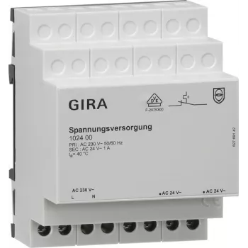 GIRA 102400 syöttöverkkomuuntaja harmaa (102400)