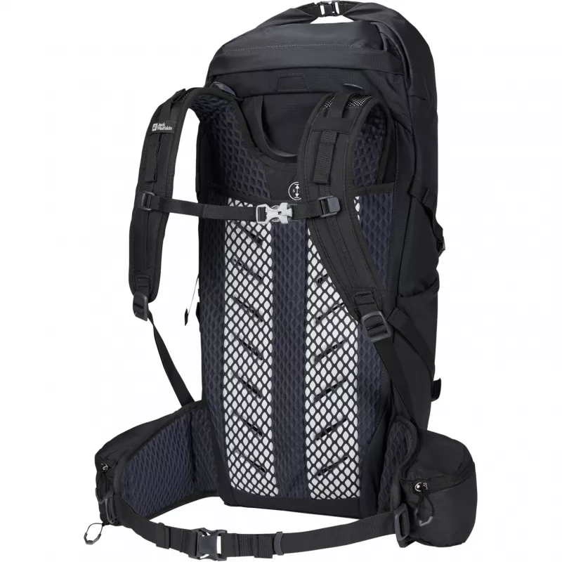 Jack Wolfskin Cyrox Shape 30 S-L reppu – musta, 30 L