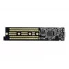 SSD-kotelo DeLOCK 42620 ulkoinen kotelo M.2 NVMe PCIe SSD:lle USB Type-C-liittimellä, läpinäkyvä