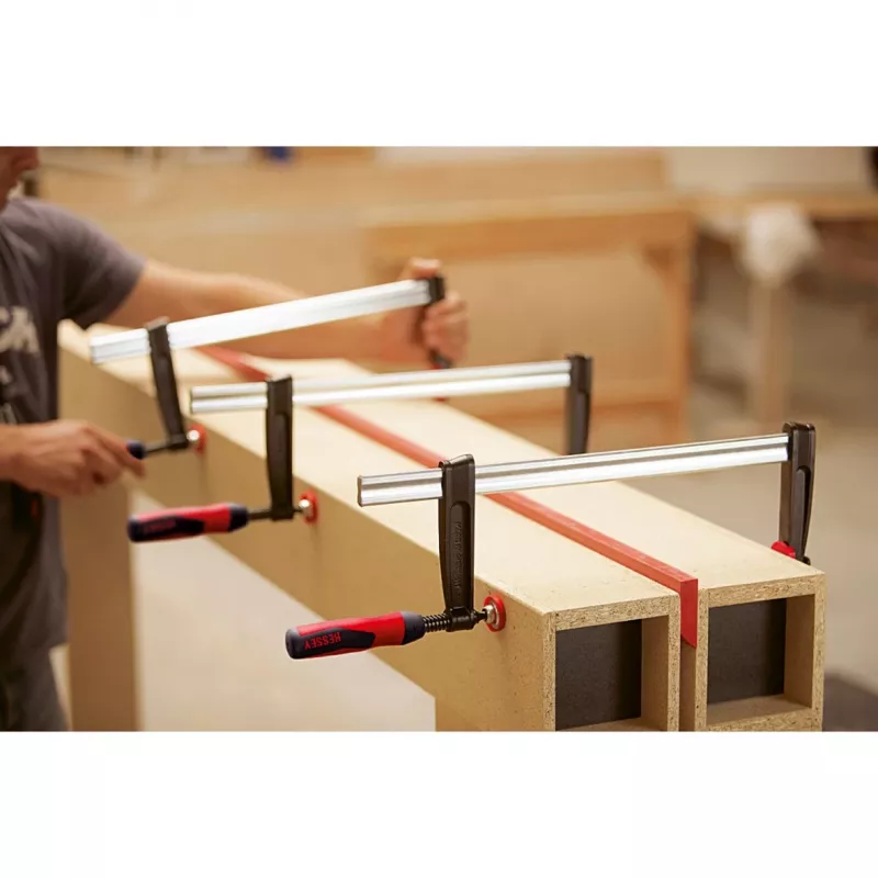 Temperguss-Schraubzwinge TPN50S12BE punainen/musta, 500 / 120