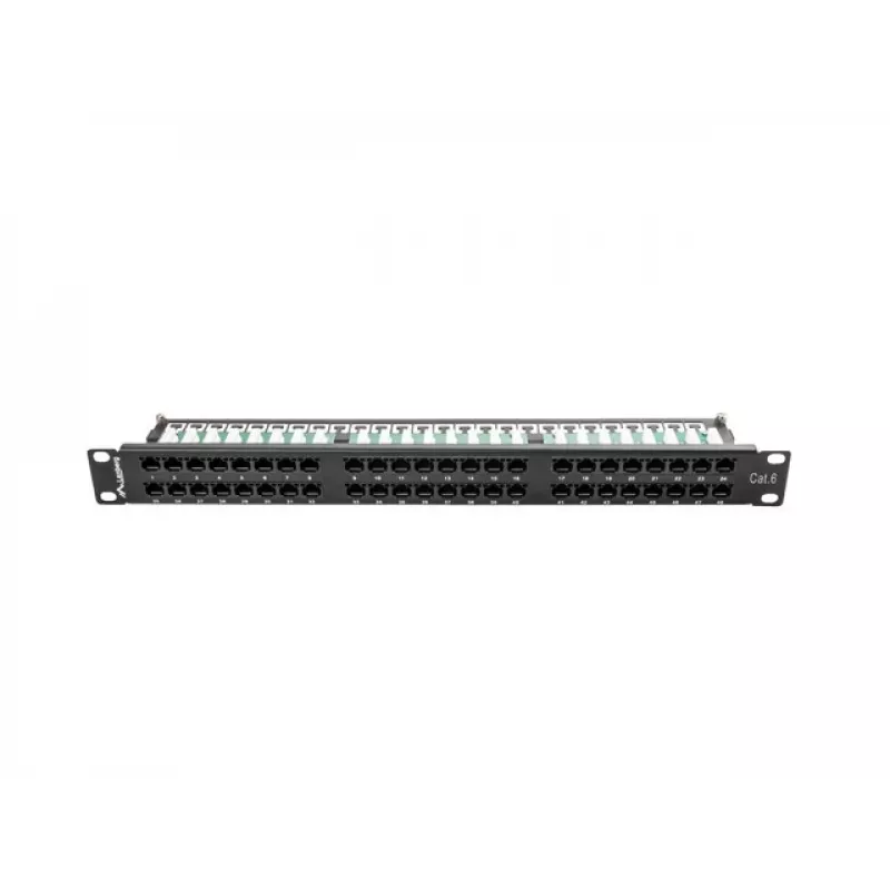 Lanberg PPU6-1048-B - Kojerasia - 1U - 19 tuumaa