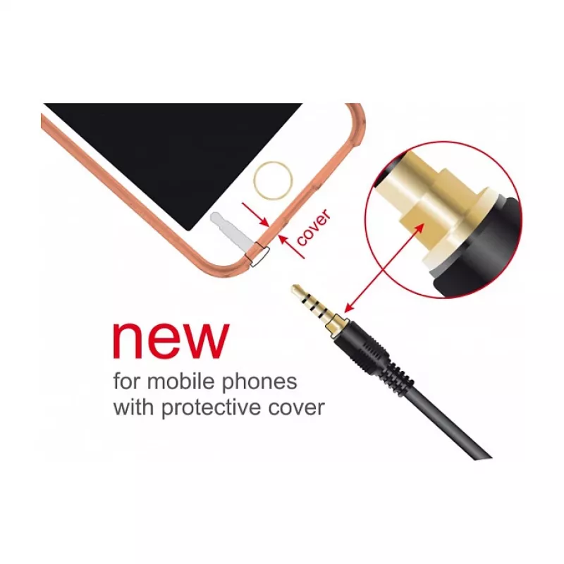 Audiokaapeli DeLOCK 85629 1 m 3,5 mm musta