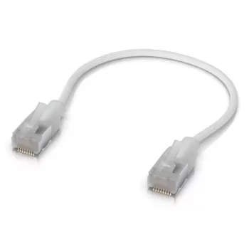 UBIQUITI UNIFI PREMIUM PATCH CABLE. ULTRA-OHUT PUNOTTU SUOJATTU RJ45 PATCHKAAPELI, KEHITETTY JA OPTIMOITU 10 GBE -VERKKOIHIN (0,15 M)