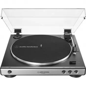 Audio Technica Unisex AT-LP60XUSB täysautomaattinen hihnavetoinen levysoitin analoginen & USB musta