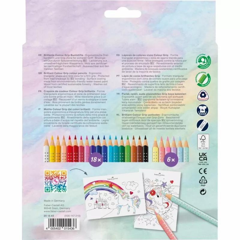 Faber-Castell Colour GRIP värikynät (201543)