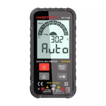True RMS digitaalinen yleismittari Habotest HT112B