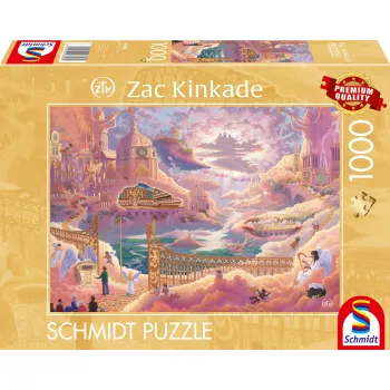 Palapeli Schmidt Spiele Zac Kinkade Kingdom of Heaven — 1000 palaa, maisemataide