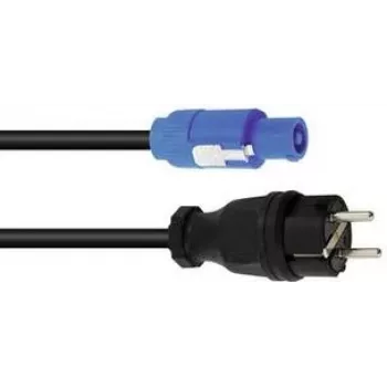 Virtakaapeli PSSO POWERCON 5 m H07RN-F 3G1.5 – virtakaapeli PowerCON-pistokkeella, 5 m pituus, H07RN-F-kumi, 3×1,5 mm²
