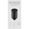 Autolaturi Orsen C8 45W — 45W USB-C PD -pikalataus, musta