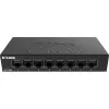 D-Link DGS-108GL hallitsematon Gigabit Ethernet (10/100/1000) musta