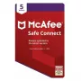 McAfee Safe Connect VPN 5 laitetta 1 vuoden avain, Global