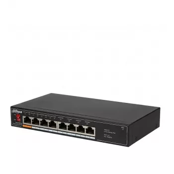 Dahua DH-SF1008L 8-porttinen hallitsematon Fast Ethernet -pöytäkytkin, 10/100 Mbps, 1,6 Gbps