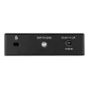 D-Link DGS-1005P/E -verkkokytkin, hallitsematon, Gigabit Ethernet (10/100/1000), Power over Ethernet (PoE), musta