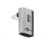 Goobay USB-C-sovitin pystysuora 90° lyhyt USB4 - uros (74442)