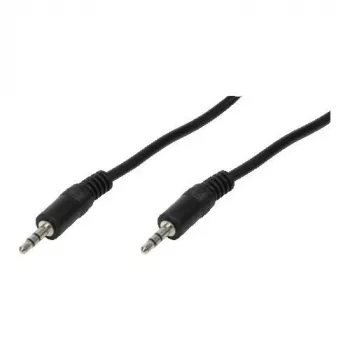 LogiLink CA1048 plugi-audioliitäntäkaapeli 0,20 m musta (matta)
