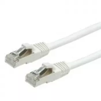 VALUE S/FTP-(PiMF-)patchkaapeli Kat.6, LSOH, valkoinen, 10 m (21.99.1286)