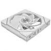 Lian Li UNI FAN TL140 Wireless 14RTL1W1W kotelotuuletin, Reverse Blade, ARGB, PWM, 140 mm, valkoinen