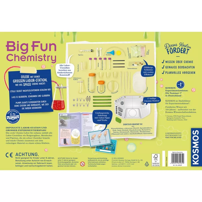 Big Fun Chemistry, koesarja
