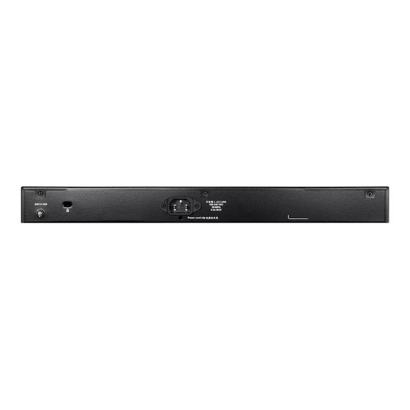 D-Link DGS-1510-28XMP Managed L2/L3 Gigabit Ethernet (10/100/1000) Power over Ethernet (PoE) musta, harmaa
