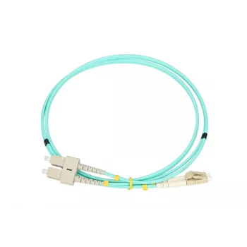Patchcord Extralink LC/UPC – SC/UPC, monimuoto OM3, duplex, 3 mm, 5 m