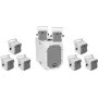 Aktiivikaiutinjärjestelmä Omnitronic BOB-10A ws 8× BOB-4 ws (malli 20000537)