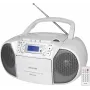 Kannettava stereojärjestelmä SENCOR SPT 3907 W – 14 W, CD/MP3, Bluetooth 2.1, FM-viritin, USB, valkoinen