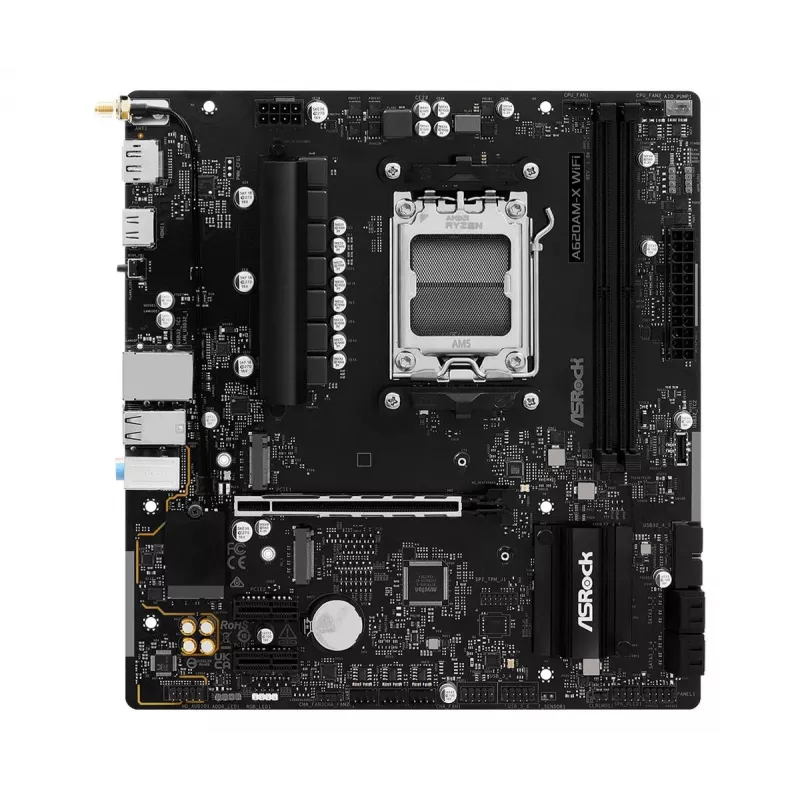 ASRock A620AM-X WiFi AMD A620 AM5 Micro-ATX emolevy