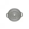 Cocotte Staub 20 cm harmaa valurauta