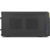 PC-kotelo Sharkoon SHARK ZONE C10 Mini-ITX musta, keltainen