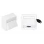 Vivolink WI221185 pistorasia USB valkoinen