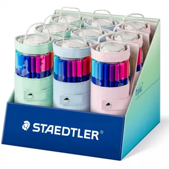Kuitukärkitussi Staedtler triplus color 323 — lajitellut kuitukärjet, 20 väriä, 1 kpl