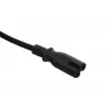 Savio - virtakaapeli 2-napainen M 3 m CL-105 musta - kaapeli (CL-105)