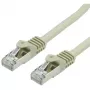 VALUE - patchkaapeli - RJ-45 (M) - RJ-45 (M) - 50 cm - SFTP, PiMF - CAT 6a - valettu - harmaa