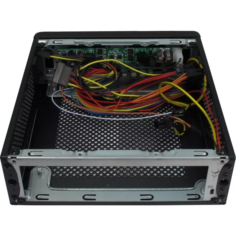 Tietokonekotelo Inter-Tech ITX-601 Desktop musta