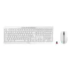 CHERRY Stream Desktop -näppäimistö ja -hiiri sisältää Office RF Wireless QWERTZ saksa valkoinen