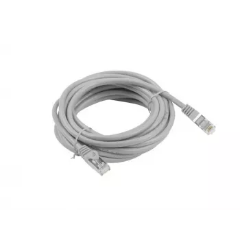Verkkokaapeli Lanberg PCF6-10CC-0500-S RJ-45 Cat6 5 m harmaa