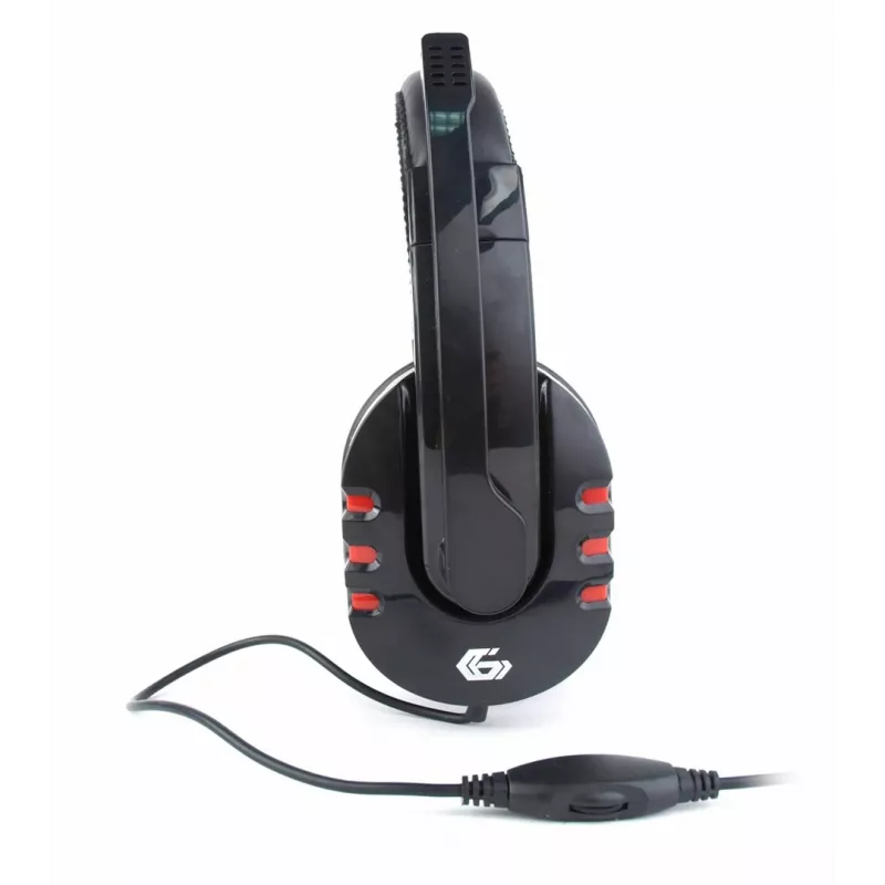 Gembird GHS-402 kuulokkeet/headset langallinen sankamalli pelikäyttöön musta