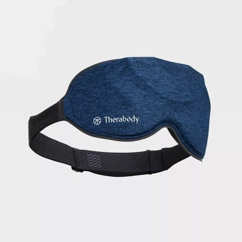 Therabody SleepMask hierontalaite kasvoille musta, sininen