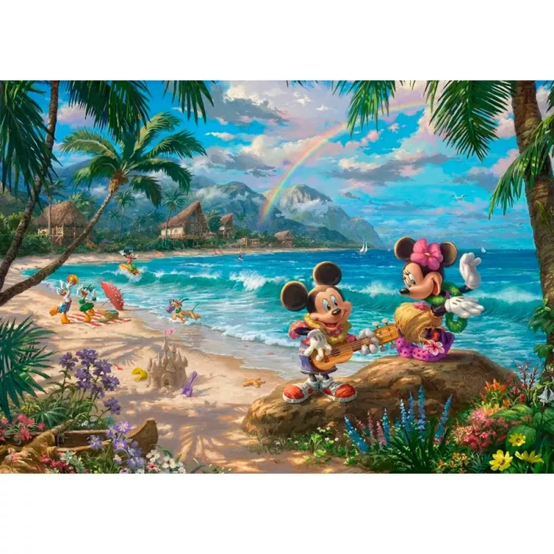 Palapeli Schmidt Spiele Disney Mikki ja Minni Havaijilla 1000 palaa