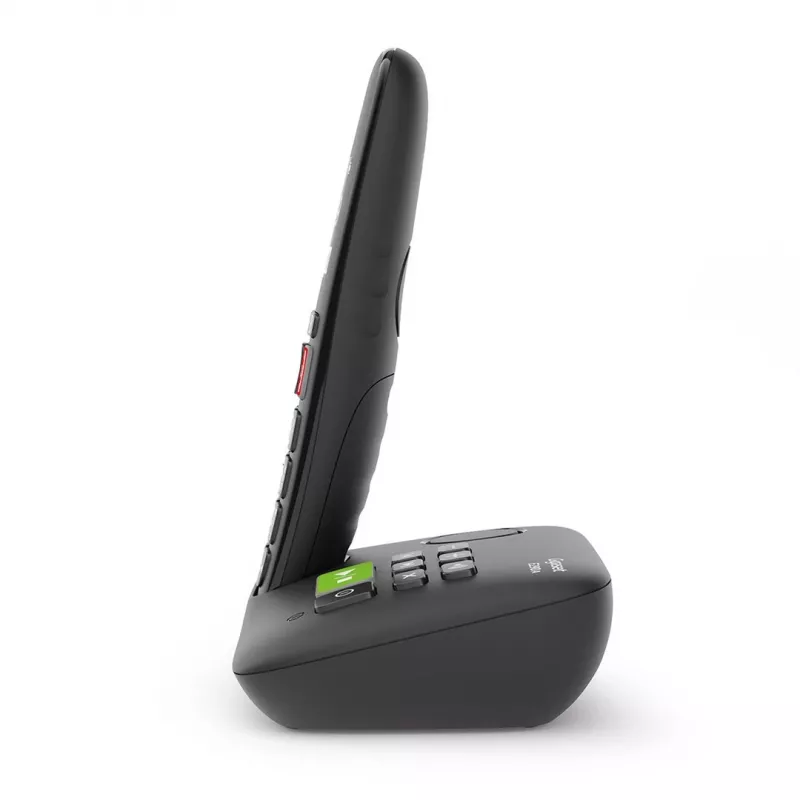 Gigaset E290A Analoginen/DECT-puhelin numeronäytöllä Musta