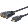 Vivolink PROHDMIDVI10 videokaapelisovitin 10 m HDMI Type-A (Standard) DVI-D musta