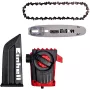 Einhell GE-HH18/45Li T pensasleikkuri, musta, punainen