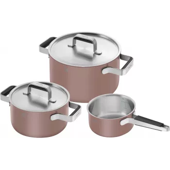 Kattilasarja ZWILLING PURE 3-osainen 1028859 ruostumaton teräs, induktiokelpoinen