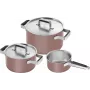 Kattilasarja ZWILLING PURE 3-osainen 1028859 ruostumaton teräs, induktiokelpoinen