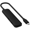 Satechi ST-P4SK USB-keskitin USB Type-C 10000 Mbit/s musta