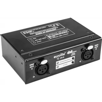 DMX RDM -splitteri EUROLITE DXT-SP 1in/2out (malli 70064866)