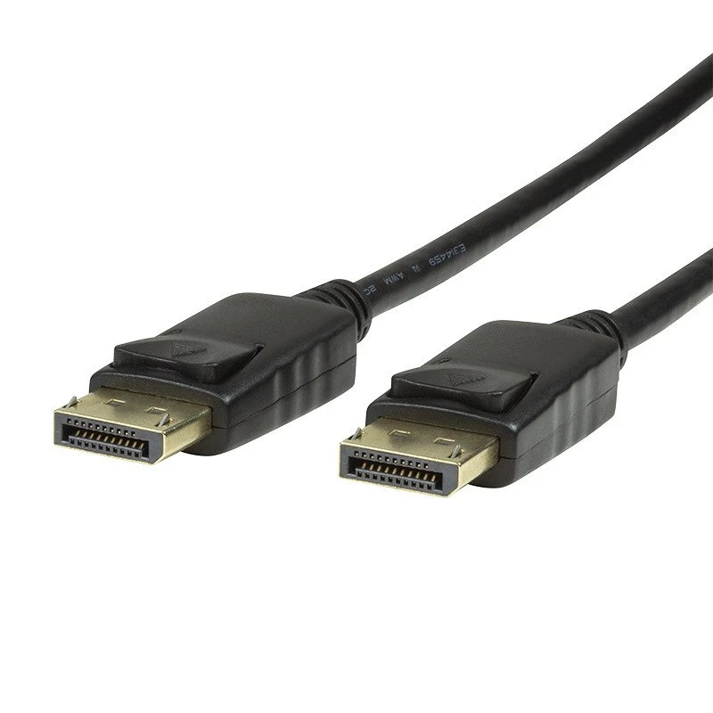 DisplayPort 1.2 liitäntäkaapeli, 4K/2K, 10m