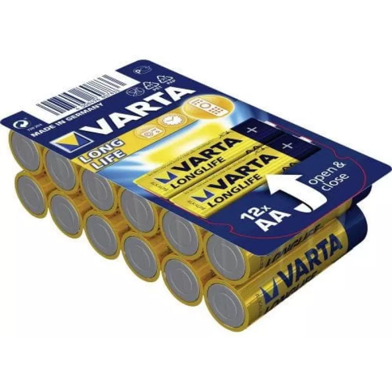 Kertakäyttöparisto Varta Longlife AA LR6