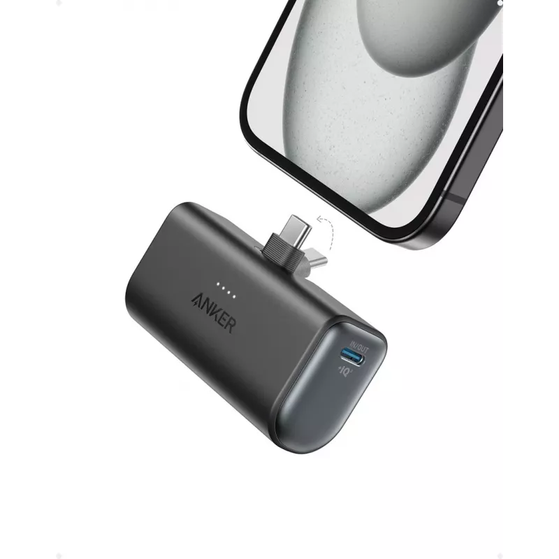 Anker Nano 5000 mAh musta