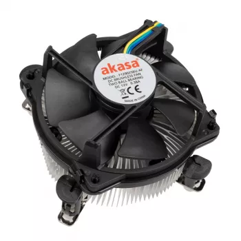 CPU-jäähdytin Akasa AK-955A-BV2 Intel Socket T/775, suunniteltu Pentium 4 - 2,6 GHz asti